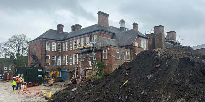 Image of Introducing Heanor Grammer Restoration Project