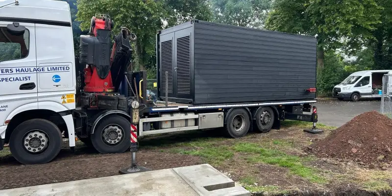 Image of Delivery Day at Whaley Thorns School, Derbyshire