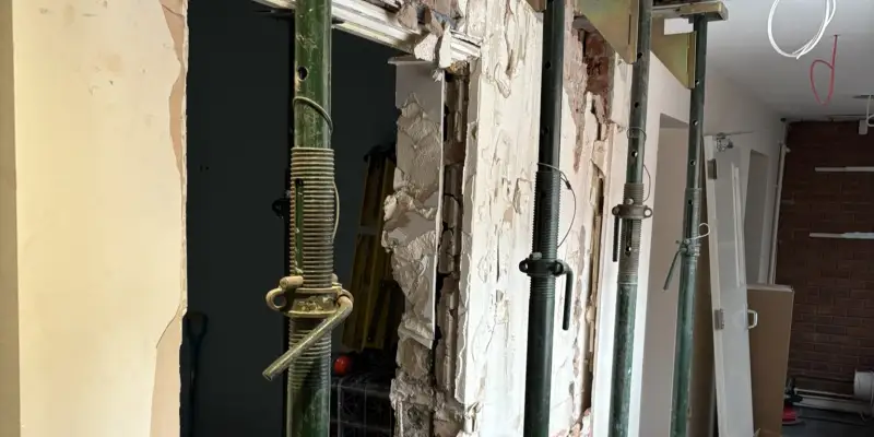 Image of Office Refurbishment in Progress at Alpine House
