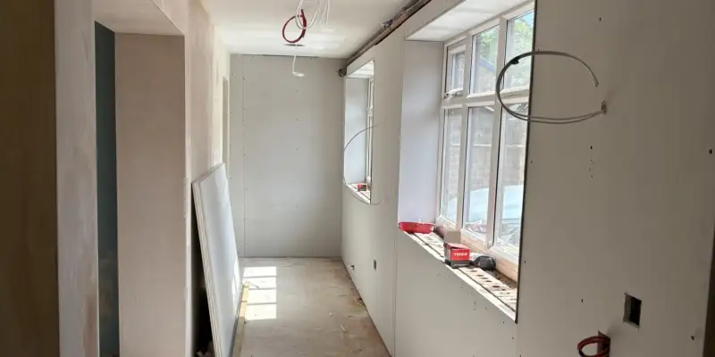 Image of Office Refurbishment in Progress at Alpine House