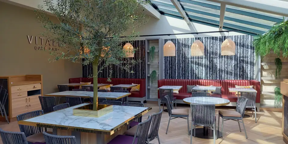 Image of Vitalé Café Bar, Center Parcs Sherwood Forest, Refurbishment and Extension
