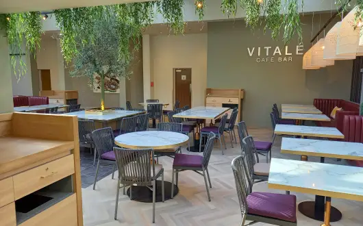Vitalé Café Bar, Center Parcs Sherwood Forest, Refurbishment and Extension Projects