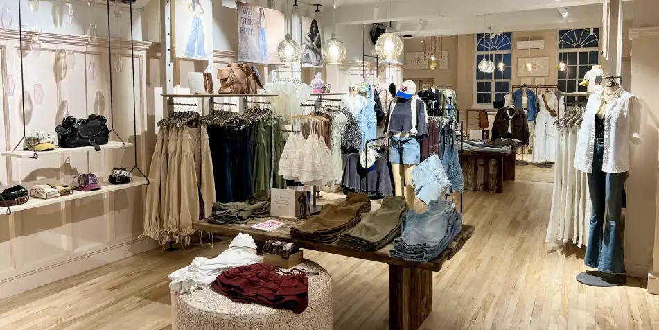 Image of M&E Consultancy for Free People Retail Stores in the UK