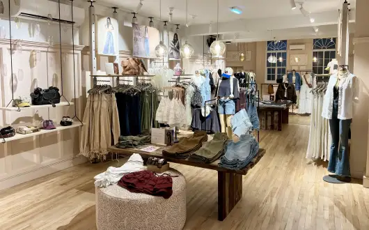 M&E Consultancy for Free People Retail Stores in the UK Projects