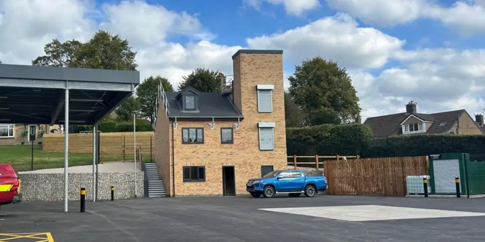 Image of Matlock Fire Station, All-Electric and Sustainable