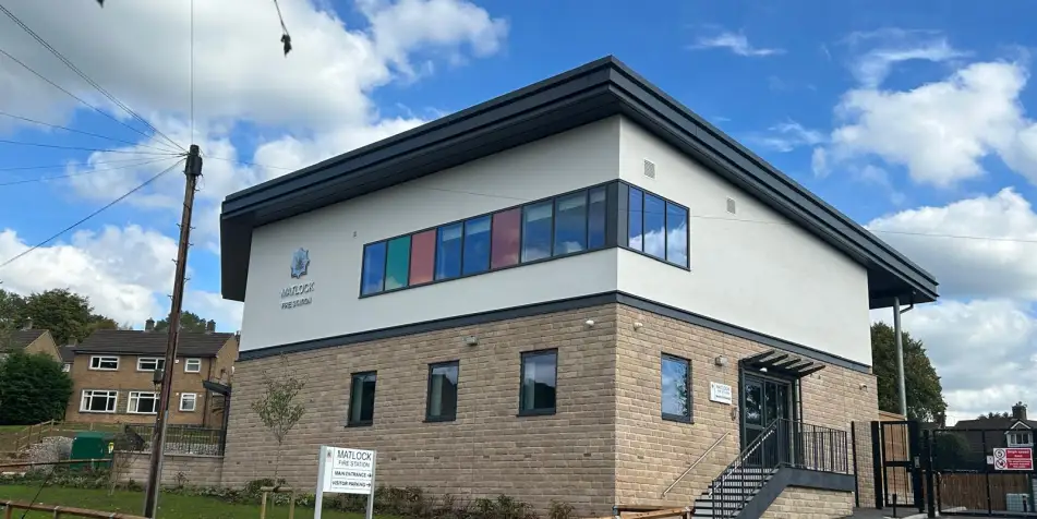 Image of Matlock Fire Station, All-Electric and Sustainable